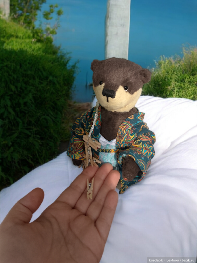 Севастопольская выдра🦦 — Авторские мишки Тедди и друзья: фото (фото 4)
