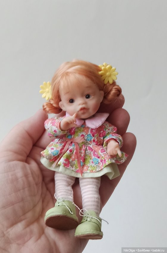 Весенняя Малышка — Авторские шарнирные куклы своими руками: лепка