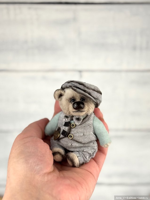 Тедди мишка Демид — Авторские мишки Тедди и друзья: фото (фото 5)