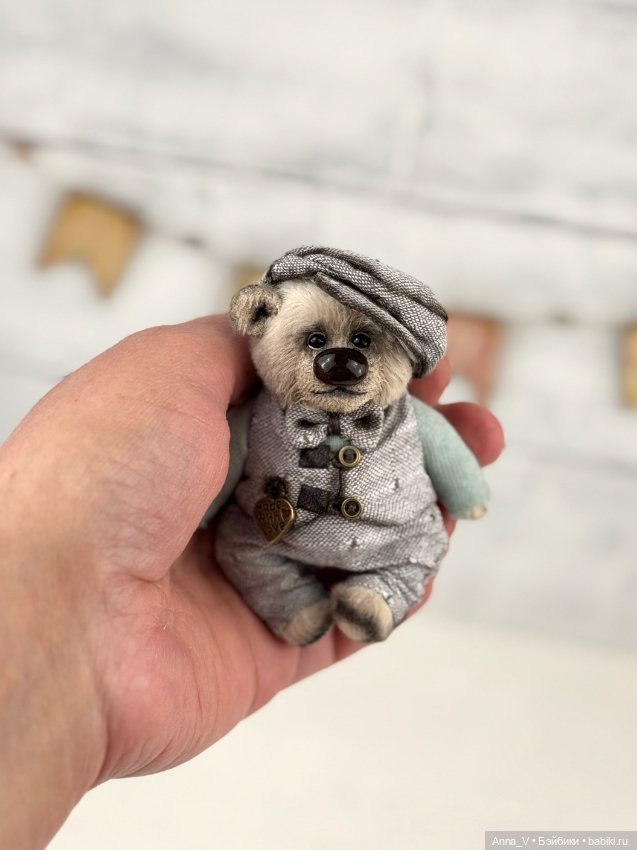 Тедди мишка Демид — Авторские мишки Тедди и друзья: фото