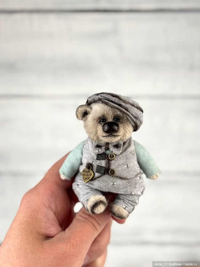 Тедди мишка Демид — Авторские мишки Тедди и друзья: фото (фото 2)