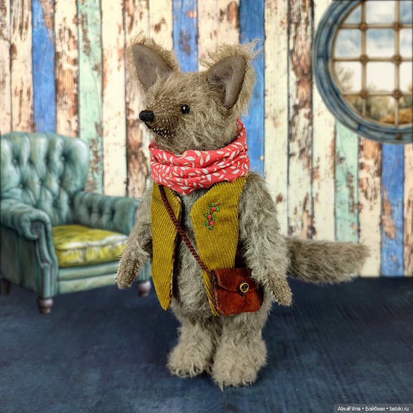 Волк Сэмюэль — Авторские мишки Тедди и друзья: фото (фото 2)