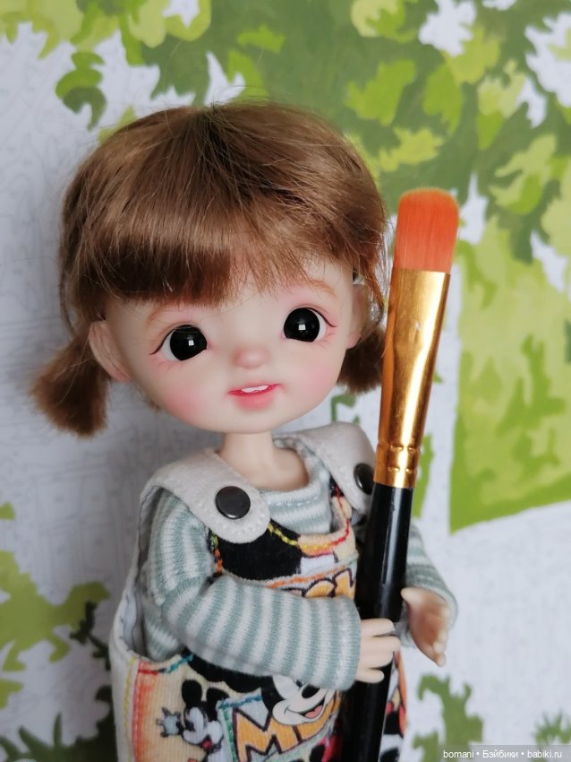 Юная художница — Разные шарнирные куклы (не БЖД): редкие (фото 4)