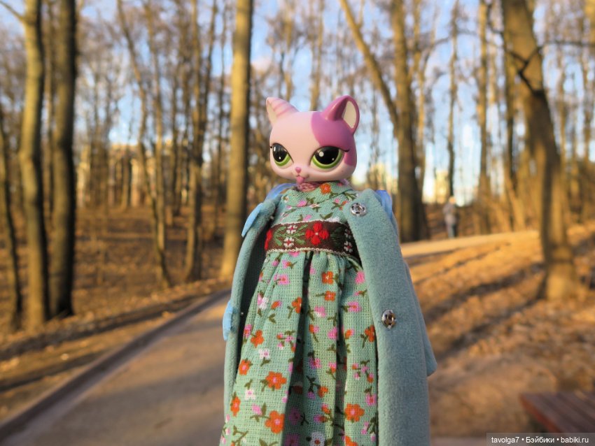 Девочка-кошечка из клана Blythe Littlest Pet Shop (фото 2)