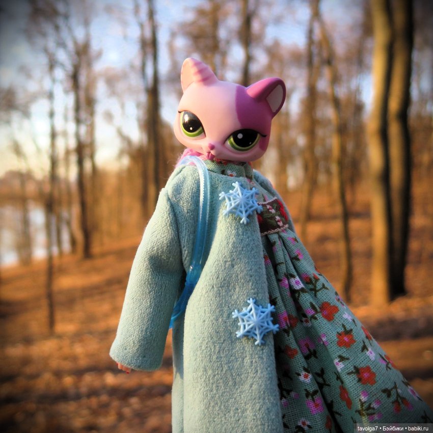 Девочка-кошечка из клана Blythe Littlest Pet Shop