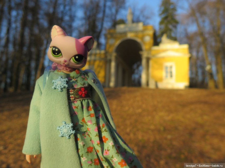 Девочка-кошечка из клана Blythe Littlest Pet Shop