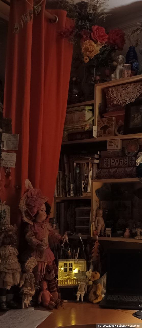 Вечерняя сказка — Редкие антикварные куклы и реплики: воск