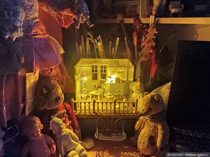 Вечерняя сказка — Редкие антикварные куклы и реплики: воск (фото 3)