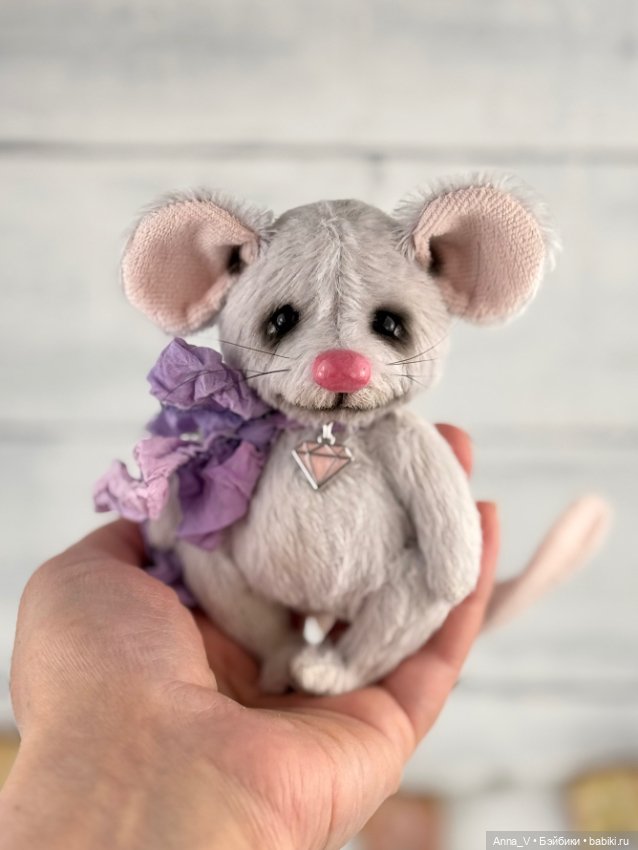 Тедди мышонок Кексик — Авторские мишки Тедди и друзья: фото (фото 5)