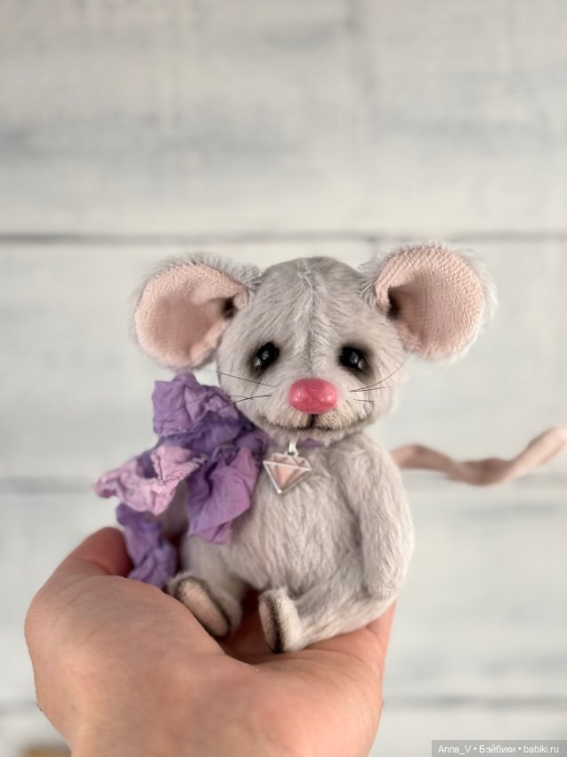 Тедди мышонок Кексик — Авторские мишки Тедди и друзья: фото (фото 2)