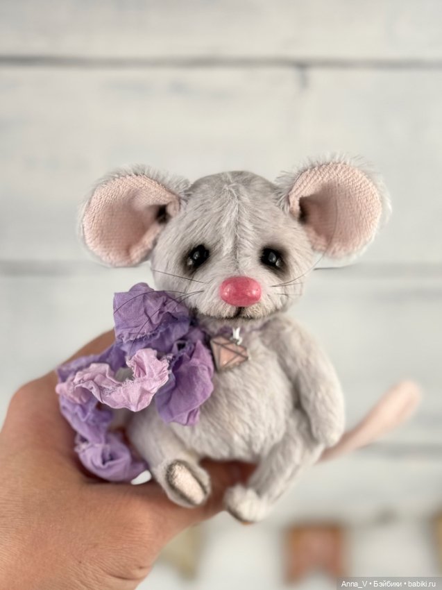 Тедди мышонок Кексик — Авторские мишки Тедди и друзья: фото (фото 3)