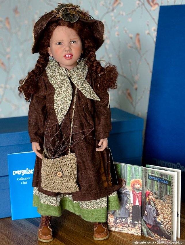 Nele - моя первая коллекционная кукла Zwergnase