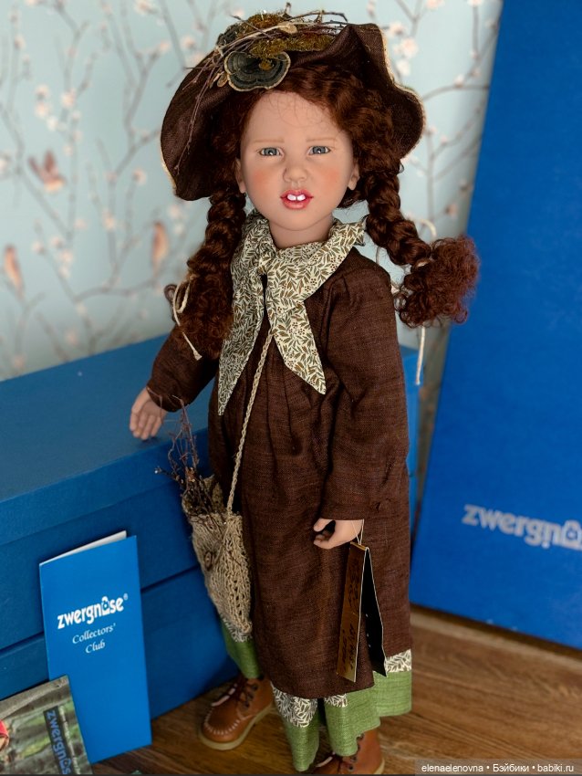 Nele - моя первая коллекционная кукла Zwergnase