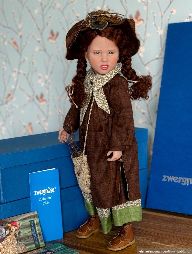 Nele - моя первая коллекционная кукла Zwergnase