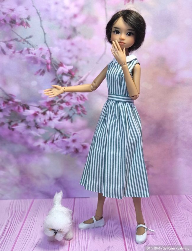 Чужие наряды — Куклы Milim Studio (Милим): российские БЖД (фото 8)