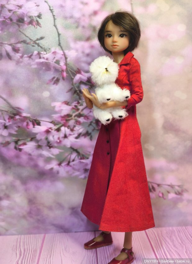 Чужие наряды — Куклы Milim Studio (Милим): российские БЖД (фото 7)