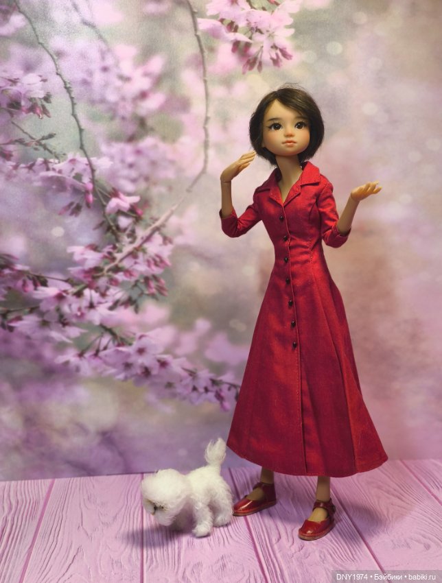 Чужие наряды — Куклы Milim Studio (Милим): российские БЖД (фото 5)