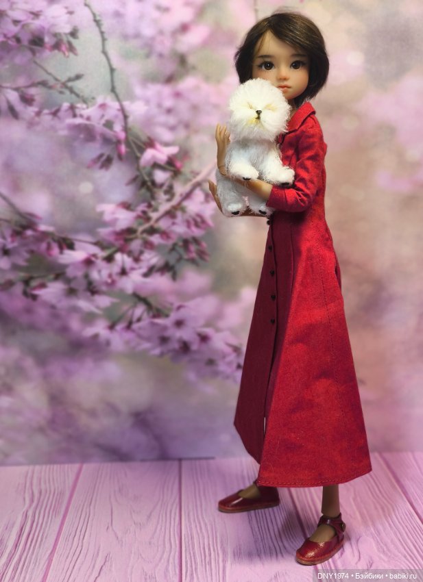 Чужие наряды — Куклы Milim Studio (Милим): российские БЖД (фото 6)
