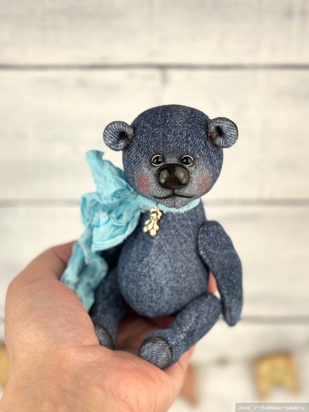 Тедди мишка Фил — Авторские мишки Тедди и друзья: фото (фото 5)