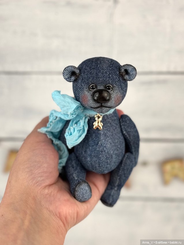 Тедди мишка Фил — Авторские мишки Тедди и друзья: фото (фото 3)