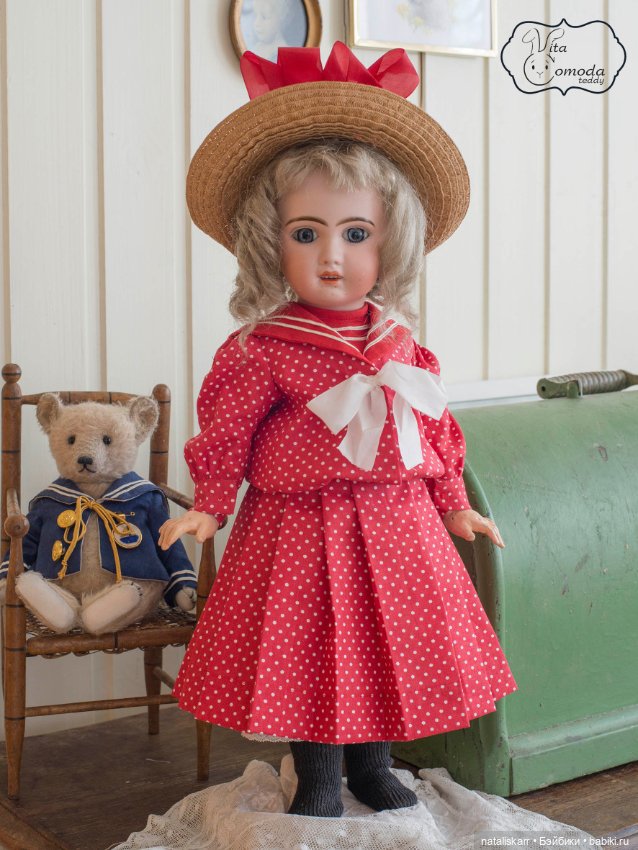 Шляпка — Редкие антикварные куклы и реплики: воск