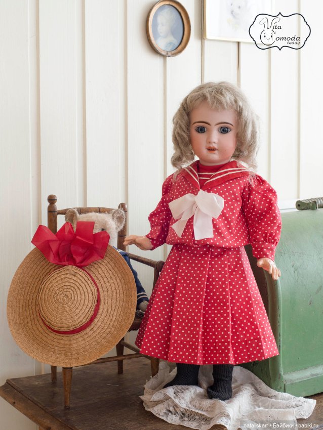 Шляпка — Редкие антикварные куклы и реплики: воск (фото 3)