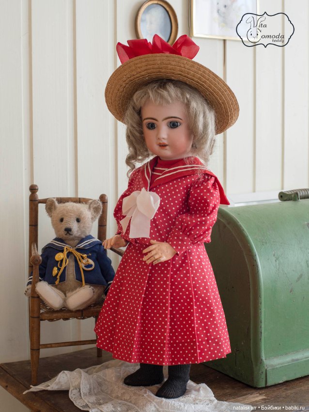 Шляпка — Редкие антикварные куклы и реплики: воск (фото 2)