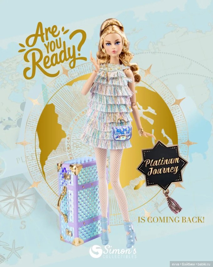 JHDFASHIONDOLL Platinum Journey