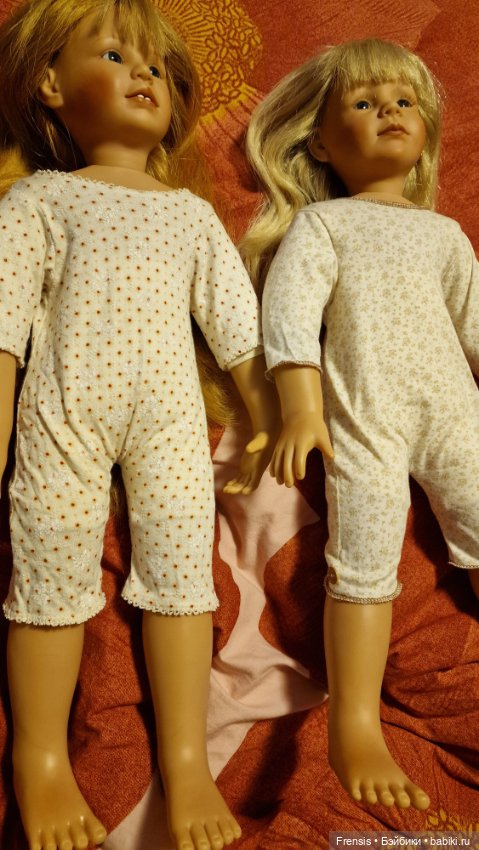 Bettina Feigenspan коллекционные куклы Zapf Ольга и Каролина (фото 10)