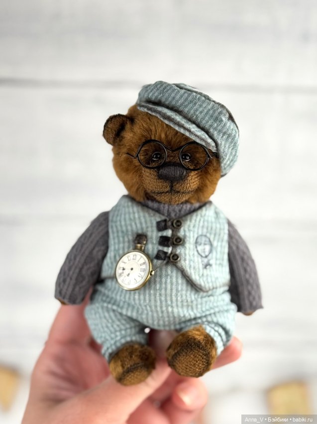 Тедди мишка Тимофей — Авторские мишки Тедди и друзья: фото (фото 4)