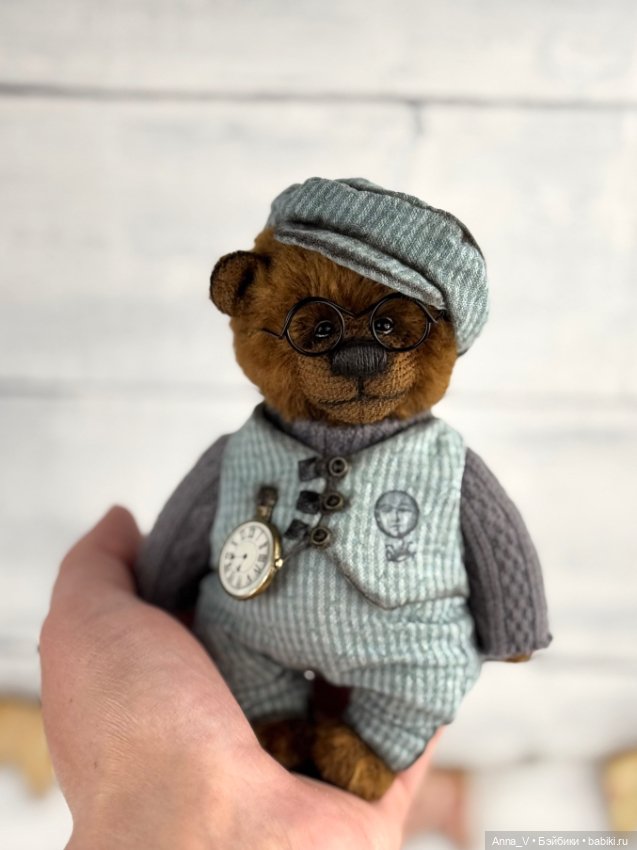 Тедди мишка Тимофей — Авторские мишки Тедди и друзья: фото