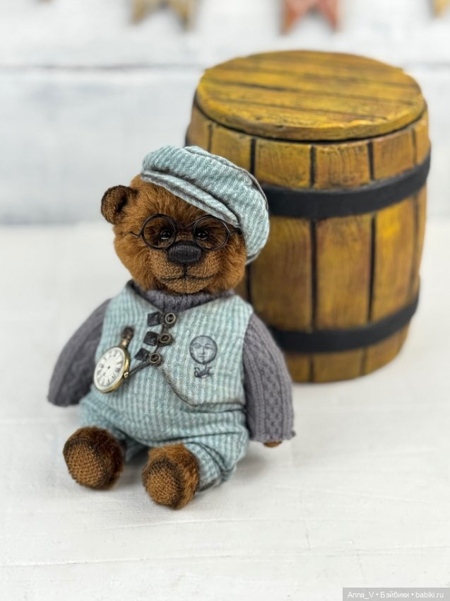 Тедди мишка Тимофей — Авторские мишки Тедди и друзья: фото (фото 7)