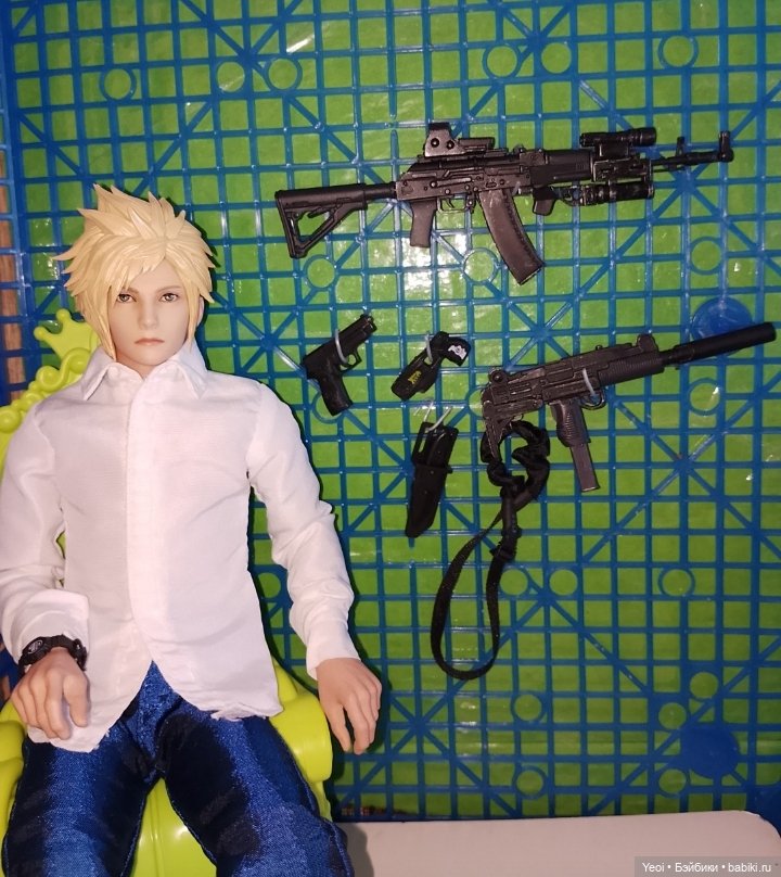 Клауд Страйф (Cloud Strife) и оружие 1/6 (фото 3)