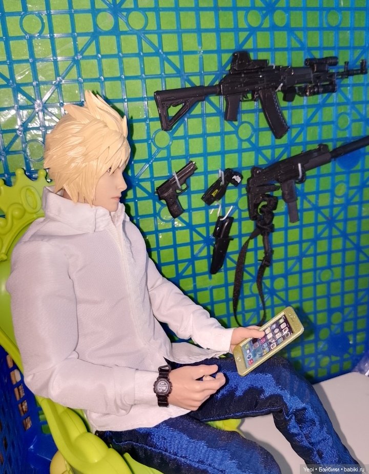 Клауд Страйф (Cloud Strife) и оружие 1/6