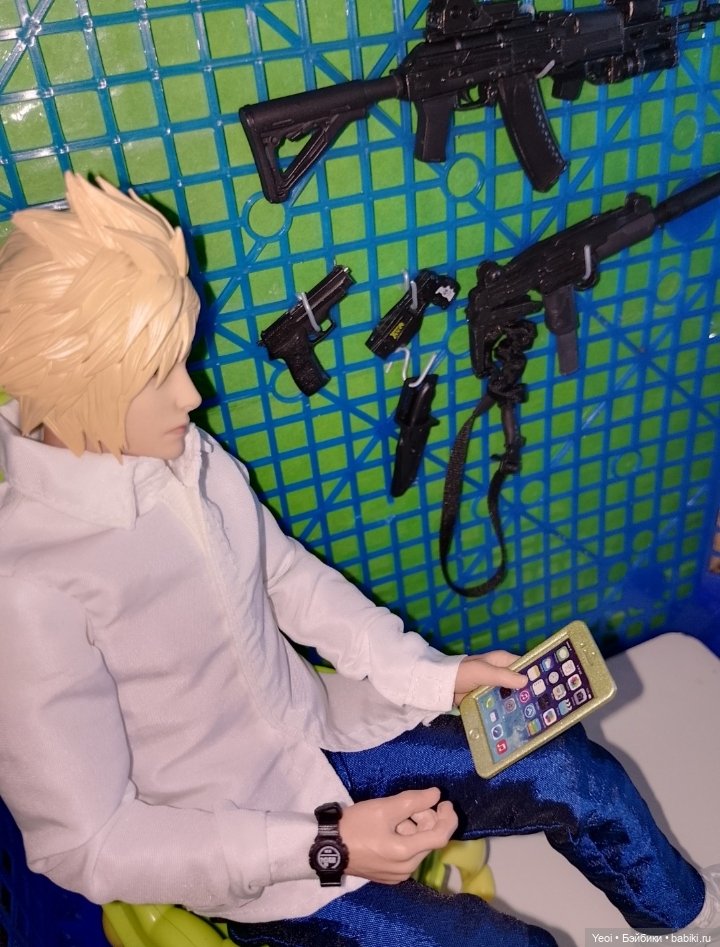 Клауд Страйф (Cloud Strife) и оружие 1/6