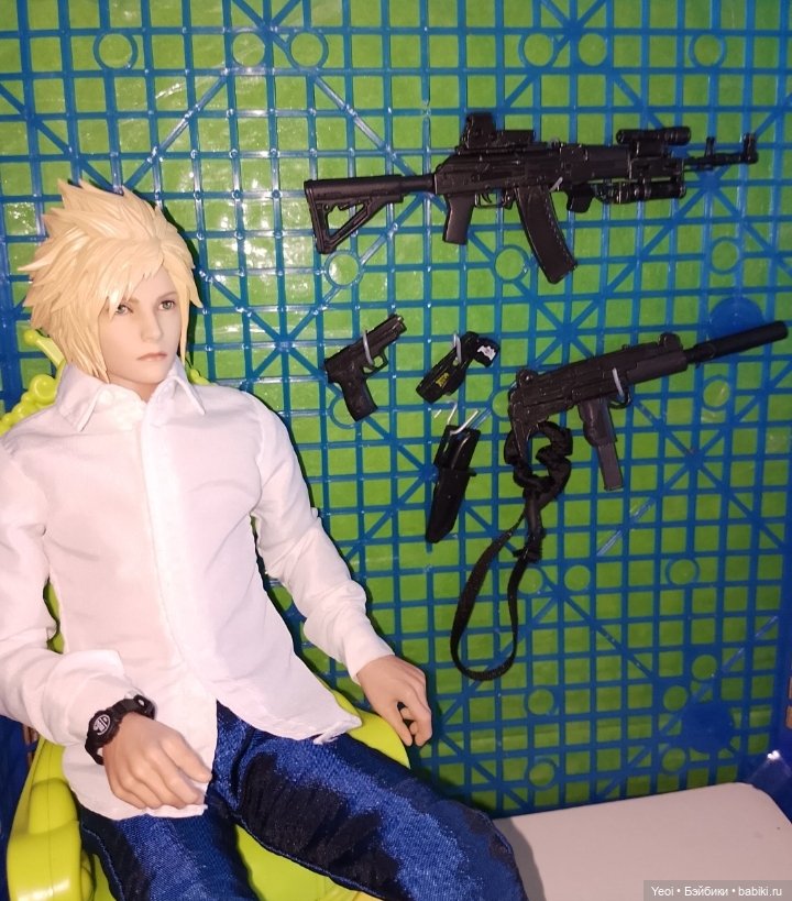 Клауд Страйф (Cloud Strife) и оружие 1/6 (фото 4)