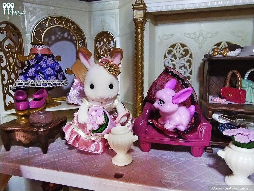 Мой "городок в шкафу" от Sylvanian Families
