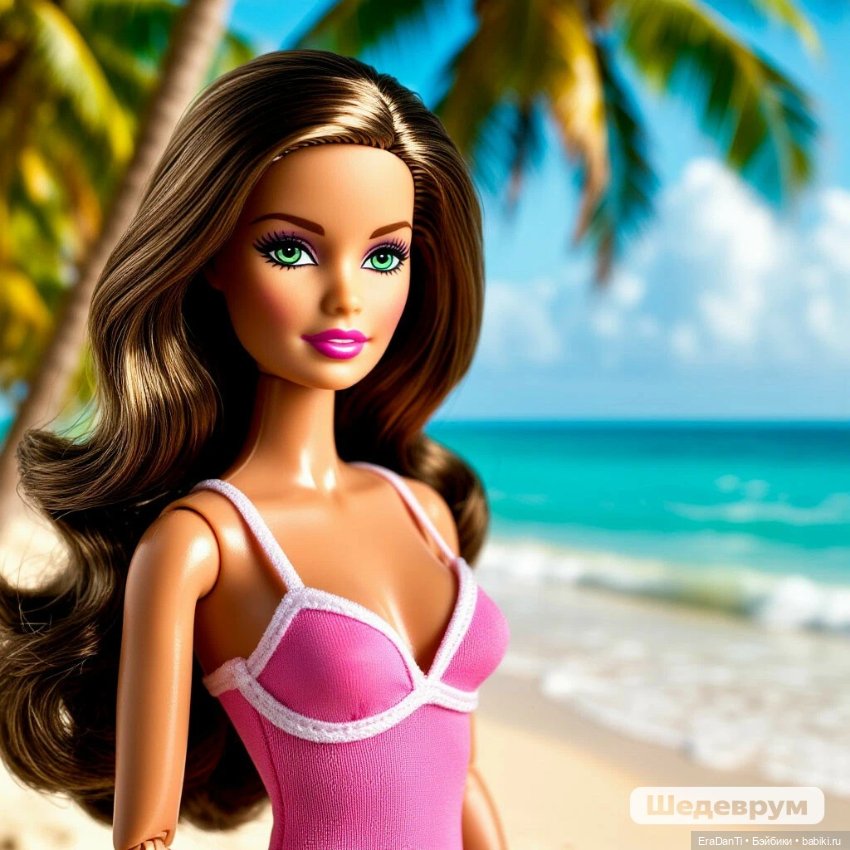 Барби и ИИ 💘🌷💃🏼🌸😍🌹 что у меня вышло (фото 8)