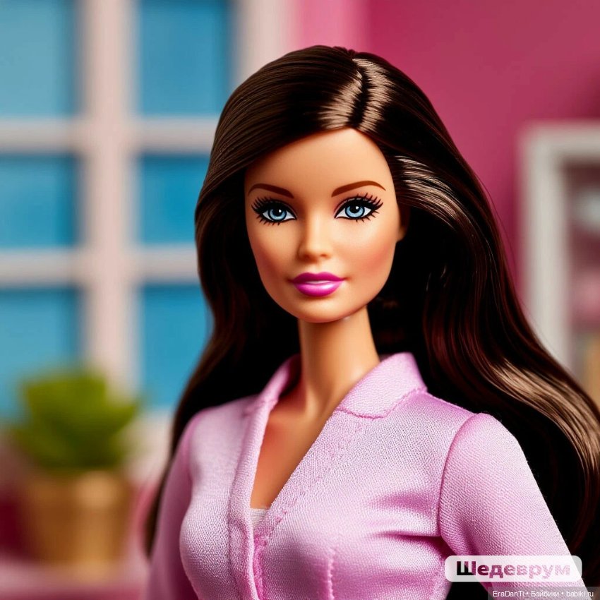 Барби и ИИ 💘🌷💃🏼🌸😍🌹 что у меня вышло (фото 4)