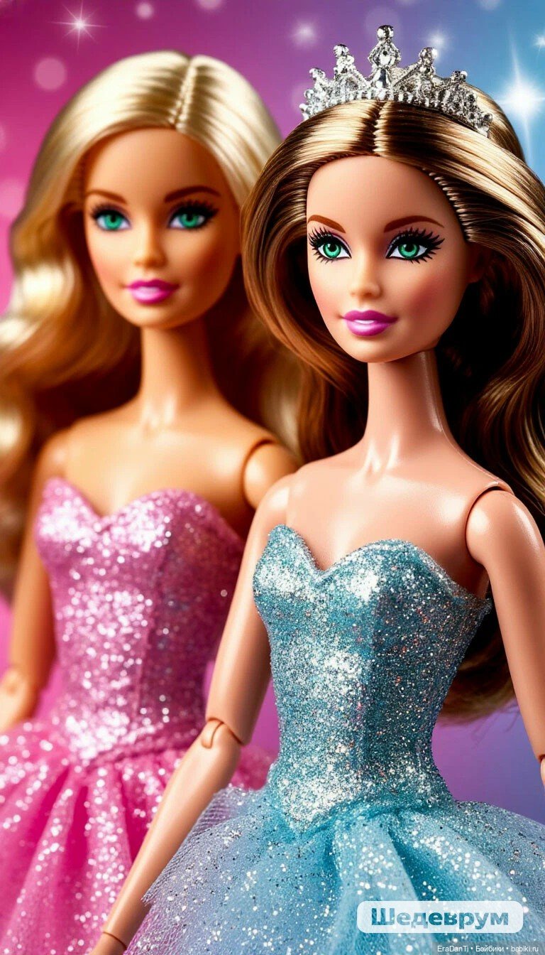 Барби и ИИ 💘🌷💃🏼🌸😍🌹 что у меня вышло