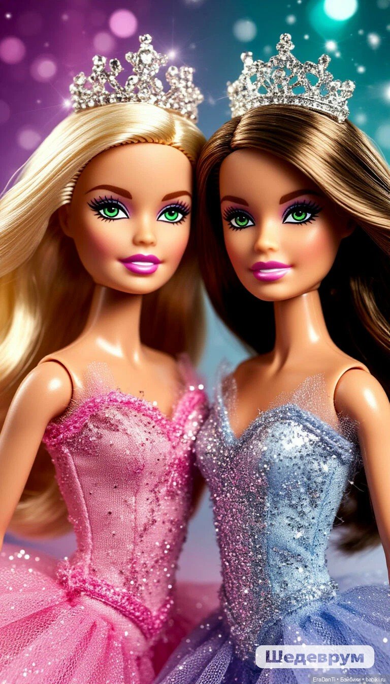 Барби и ИИ 💘🌷💃🏼🌸😍🌹 что у меня вышло