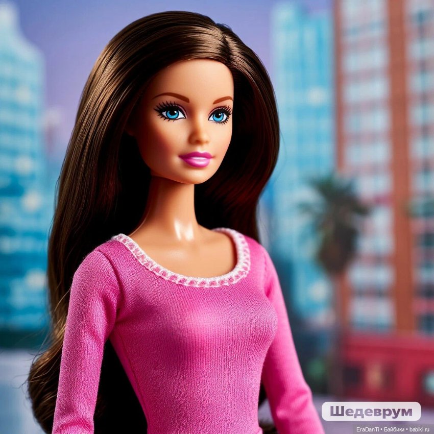 Барби и ИИ 💘🌷💃🏼🌸😍🌹 что у меня вышло (фото 3)