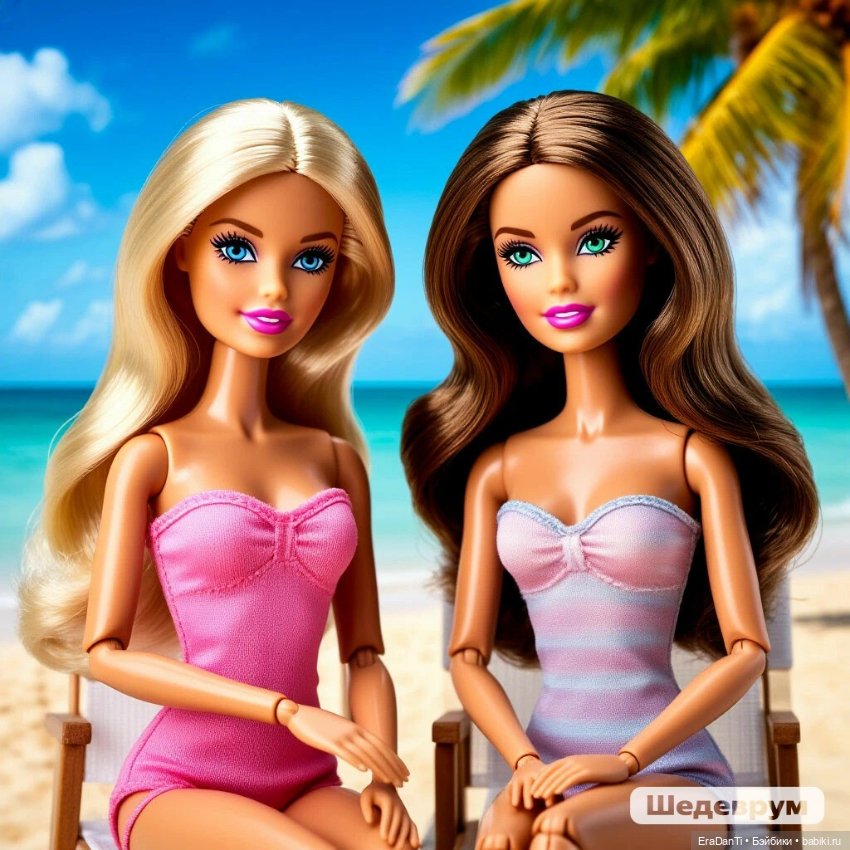 Барби и ИИ 💘🌷💃🏼🌸😍🌹 что у меня вышло (фото 10)