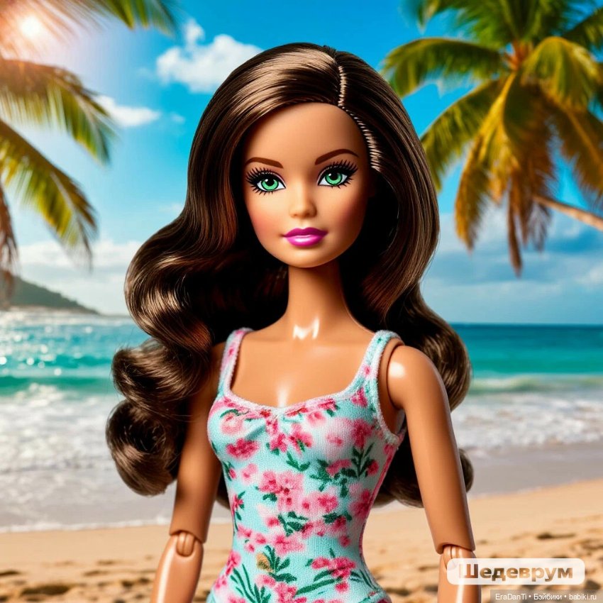 Барби и ИИ 💘🌷💃🏼🌸😍🌹 что у меня вышло (фото 7)