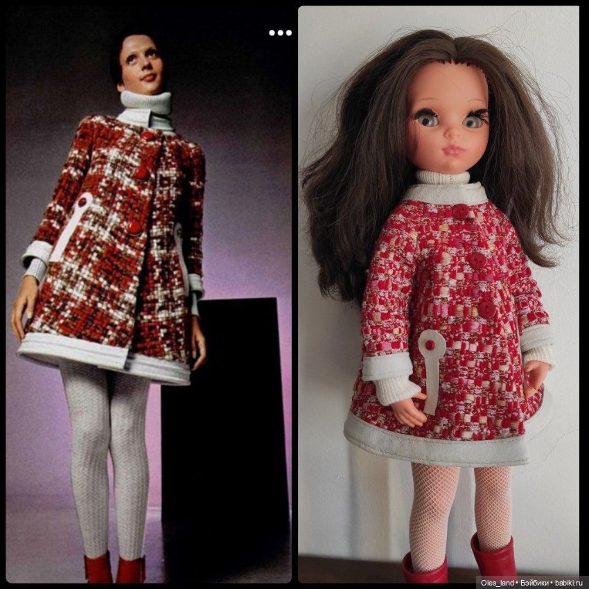 Вдохновение от высокой моды для винтажных кукол