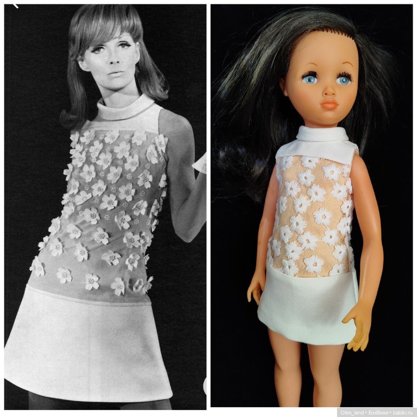 Вдохновение от высокой моды для винтажных кукол