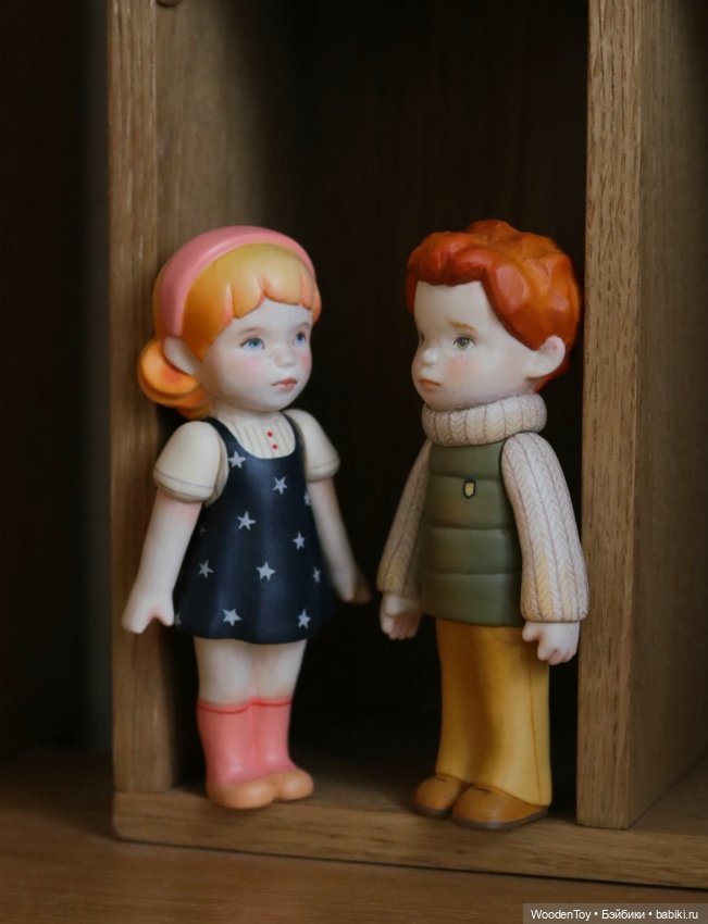 Трое из липового царства — Авторские куклы из дерева (фото 7)