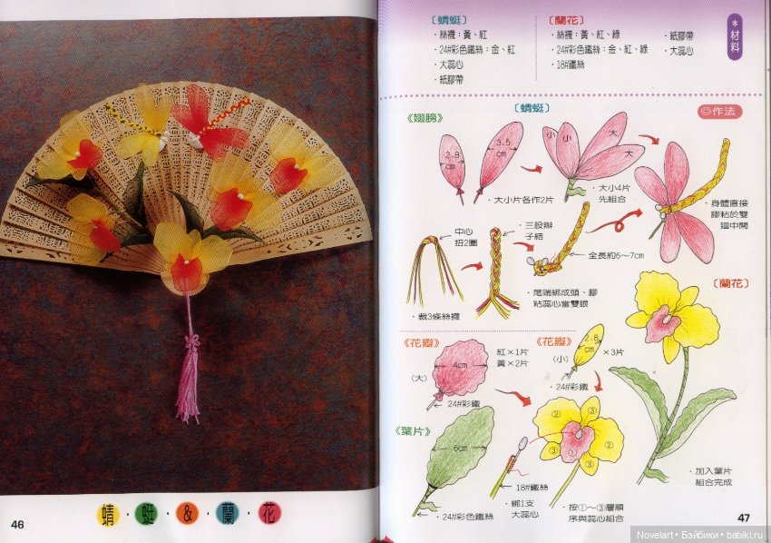 Цветы из капрона - своими руками