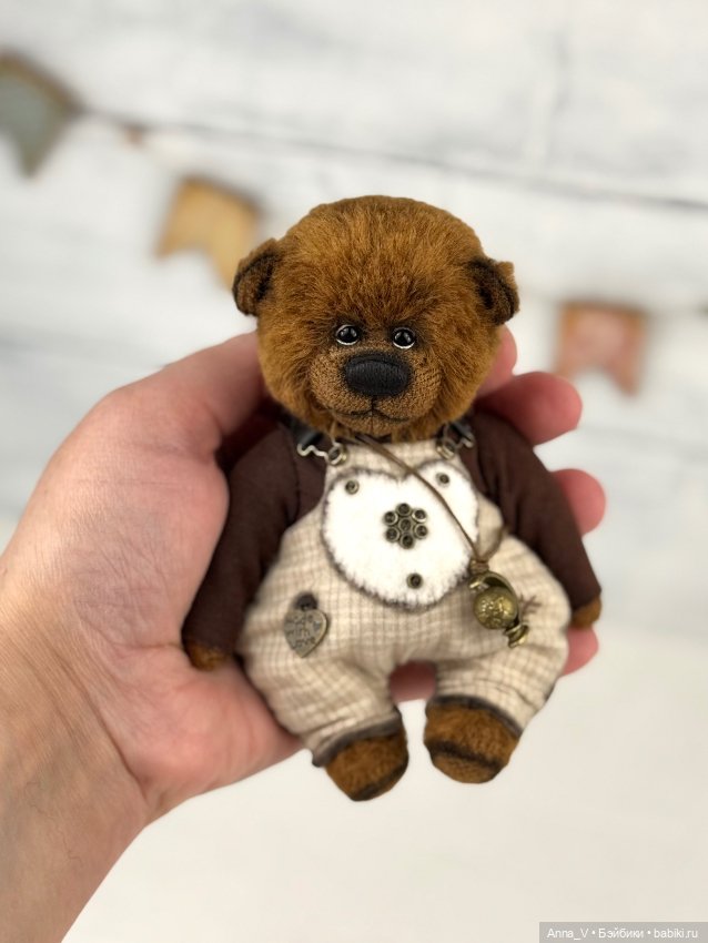 Тедди мишка Мика — Авторские мишки Тедди и друзья: фото
