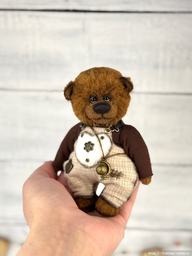 Тедди мишка Мика — Авторские мишки Тедди и друзья: фото (фото 5)